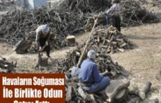 Havaların Soğuması İle Birlikte Odun Satışı...
