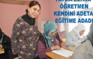 Siverek'li Zehra Öğretmen Kendini Eğitime Adadı