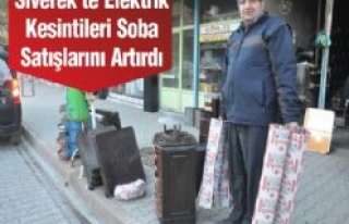 Siverek'te Elektrik Kesintileri Soba Satışlarını...