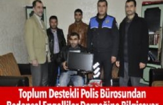 Toplum Destekli Polis Bürosundan Bedensel Engelliler...