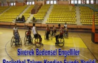 Siverek Bedensel Engelliler Basketbol Takımı Kendine...