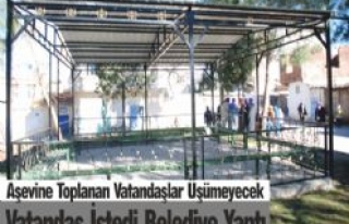 Vatandaş İstedi Belediye Yaptı