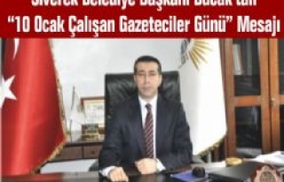 Belediye Başkanı Bucak'tan 10 Ocak Gazeteciler...