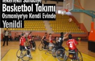 Tekerlekli Sandalye Basketbol Takımı Osmaniye'ye...