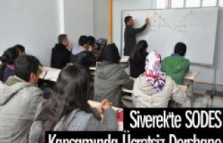 Siverek'te SODES Kapsamında Özel Dershane