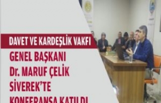 Davet ve Kardeşlik Vakfı Genel Başkanı Çelik,...