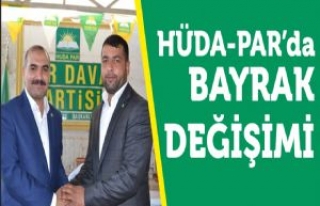 HÜDA-PAR'da Bayrak Değişimi