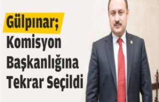 Gülpınar Komisyon Başkanlığına Tekrar Seçildi