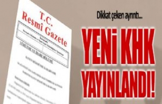 İki yeni KHK Resmi Gazete'de! İşte İhraç...