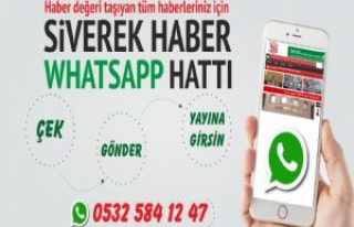 Siverek Haber Whatsapp Haber İhbar Hattı