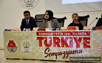 Siverek'te Cumhuriyetin 100. Yılında Türkiye sempozyumu düzenlendi