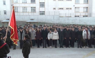 Şanlıurfa’da tüm okullarda 1 dakikalık saygı duruşu
