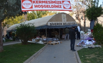 Siverek’te ihtiyaç sahibi öğrenciler için kermes düzenlendi