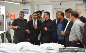 Başkan Bucak, Siverek OSB’de İncelemelerde Bulundu