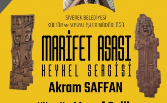 Siverek Belediyesi’nden “Marifet Asası Heykel Sergisi”