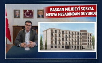 Başkan müjdeyi sosyal medya hesabından duyurdu
