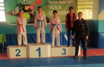 Siverekli öğrenciler karatede Şanlıurfa birincisi oldu