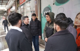 Ali Murat Bucak'tan esnaf ziyareti