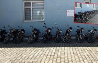 Siverek'te sahtecilik operasyonu: Çok sayıda çalıntı motosiklet ele geçirildi