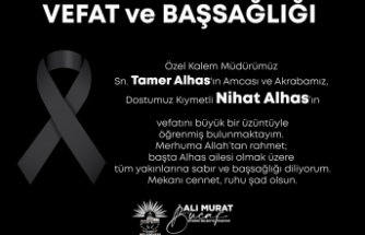 Siverek Belediyesi Özel Kalem Müdürü Tamer Alhas'ın Acı Günü