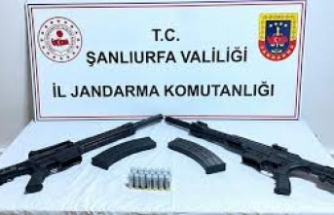 Şanlıurfa’da ruhsatsız silah operasyonları