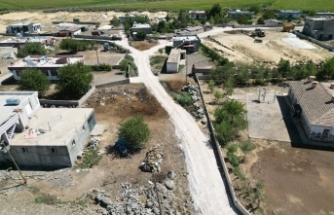Siverek kırsalında ulaşımın kalitesi artıyor