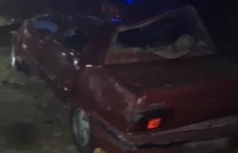 Siverek-Çermik kara yolunda otomobil şarampole uçtu: 1 Ölü