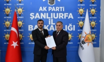 AK Parti Meclis Üyesi Celal Kaya Milletvekili Aday Adaylık başvurusunda bulundu