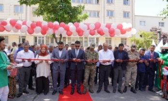 Siverek Halk Eğitimi Merkezi'nden Yıl Sonu Sergisi