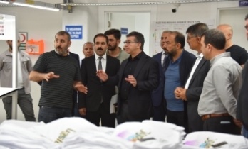 Başkan Bucak, Siverek OSB’de İncelemelerde Bulundu