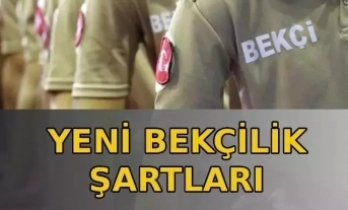 Bekçi alımlarında şartlar değişti!