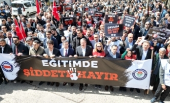 Siverek'te Şiddete Karşı Yürüyüş