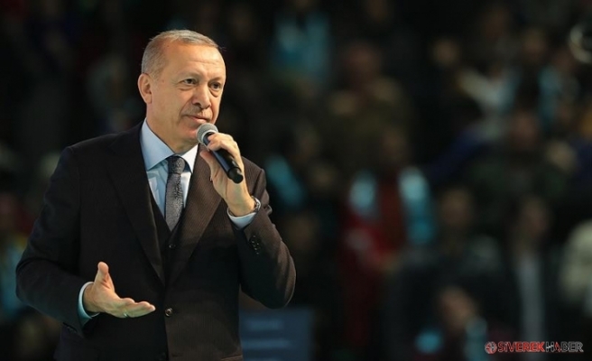 Erdoğan, AKP'nin 11 maddelik seçim manifestosunu açıkladı