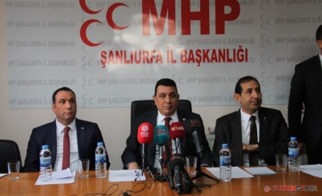 MHP Urfa vekilinden Fatih Bucak açıklaması