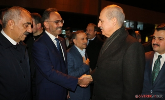 Numan Kurtulmuş Urfa'ya geldi