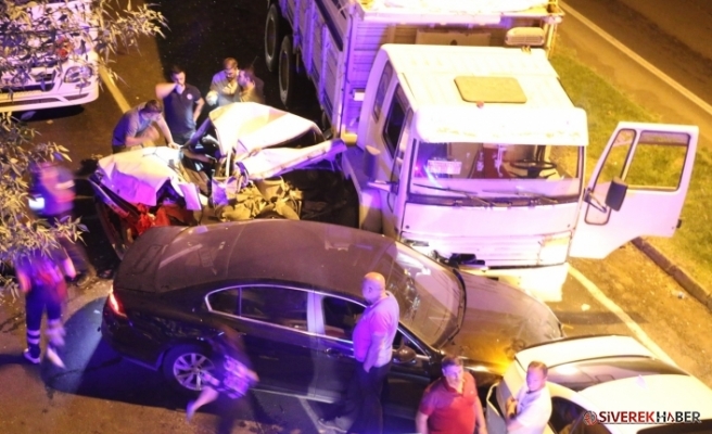 Siverek'te Zincirleme Trafik Kazası Ağır Yaralılar Var