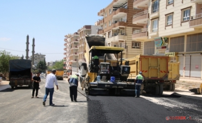 Siverek'te Asfalt Çalışması