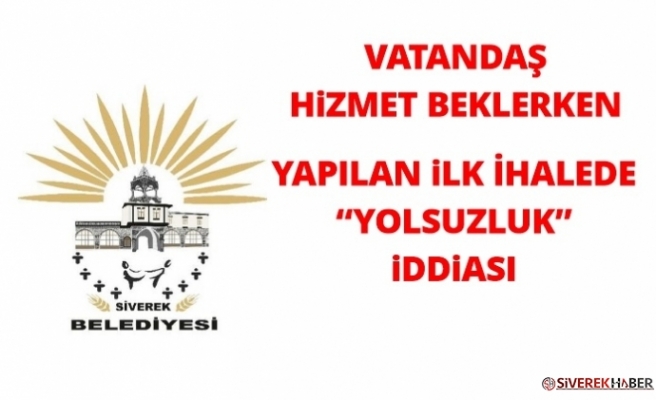 Siverek Belediyesi’nde temizlik ihalesinde “yolsuzluk” iddiası