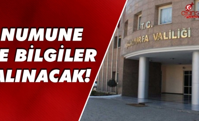 Urfa Valiliğinden flaş OSB ve kuaför kararı! Bilgileri Alınacak