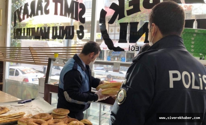 Fırın ve pastanelerde koronavirüs tedbirleri denetimi