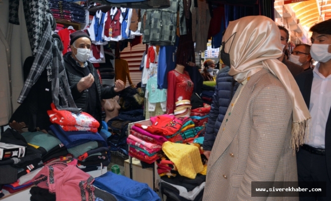 Belediye Başkanı Ayşe Çakmak’tan esnaf ziyareti