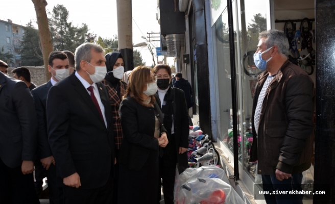 Siverek'te temaslarda bulunan Fatma Şahin'den önemli açıklamalar