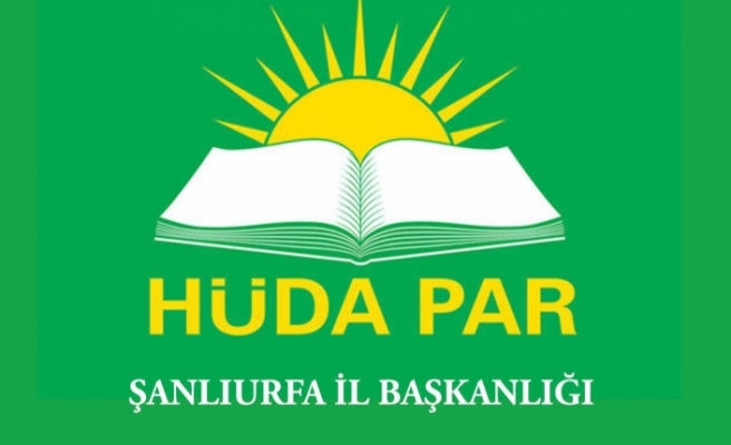 HÜDA PAR Şanlıurfa İl Başkanlığı kentte yaşanan intiharlar için harekete geçti!