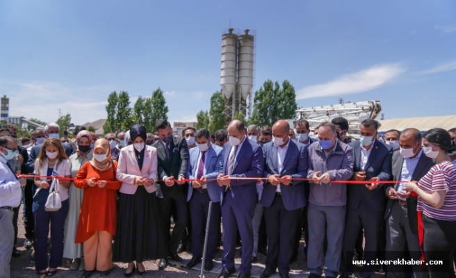 Siverek’te 400 kişiye istihdam sağlayacak fabrikanın temel atma töreni gerçekleştirildi