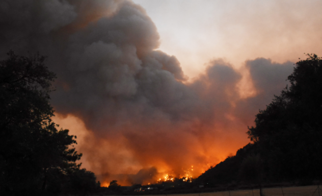Türkiye, orman yangınlarıyla mücadelesinde 7'nci günde: 5 ilde 10 yangın devam ediyor