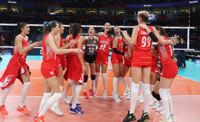 A Milli Kadın Voleybol Takımı Avrupa üçüncüsü!