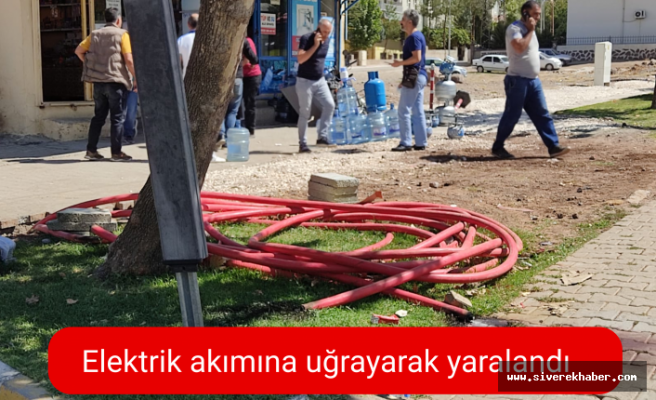 Elektrik akımına uğrayan, bir çocuk yaralandı!