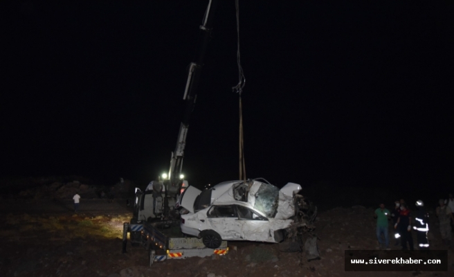 Siverek- Feribot yolunda kaza: 2 ölü 1 yaralı