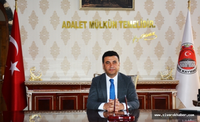 Siverek kaymakamı Aziz Gölbaşı göreve başladı