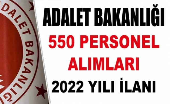 Adalet Bakanlığı 550 İcra Müdürü ve Yardımcısı Alacak